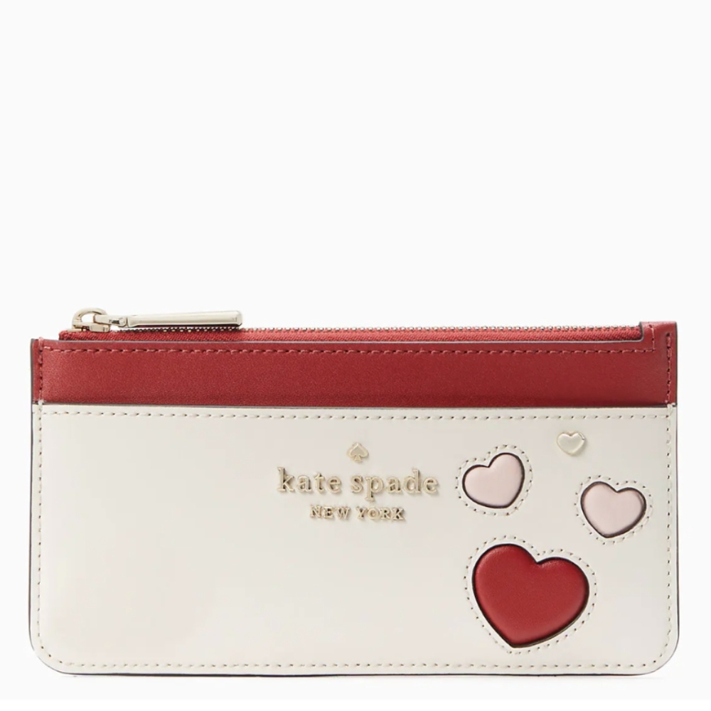 NWT Kate Spade NY Hearty Clutch Cardholder